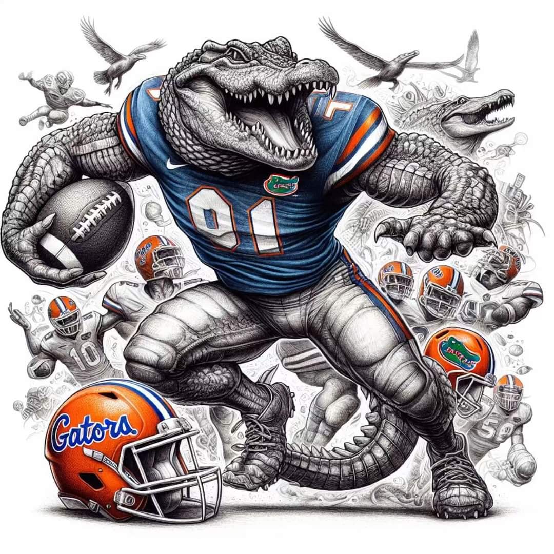 DTF Single Print Florida Gators