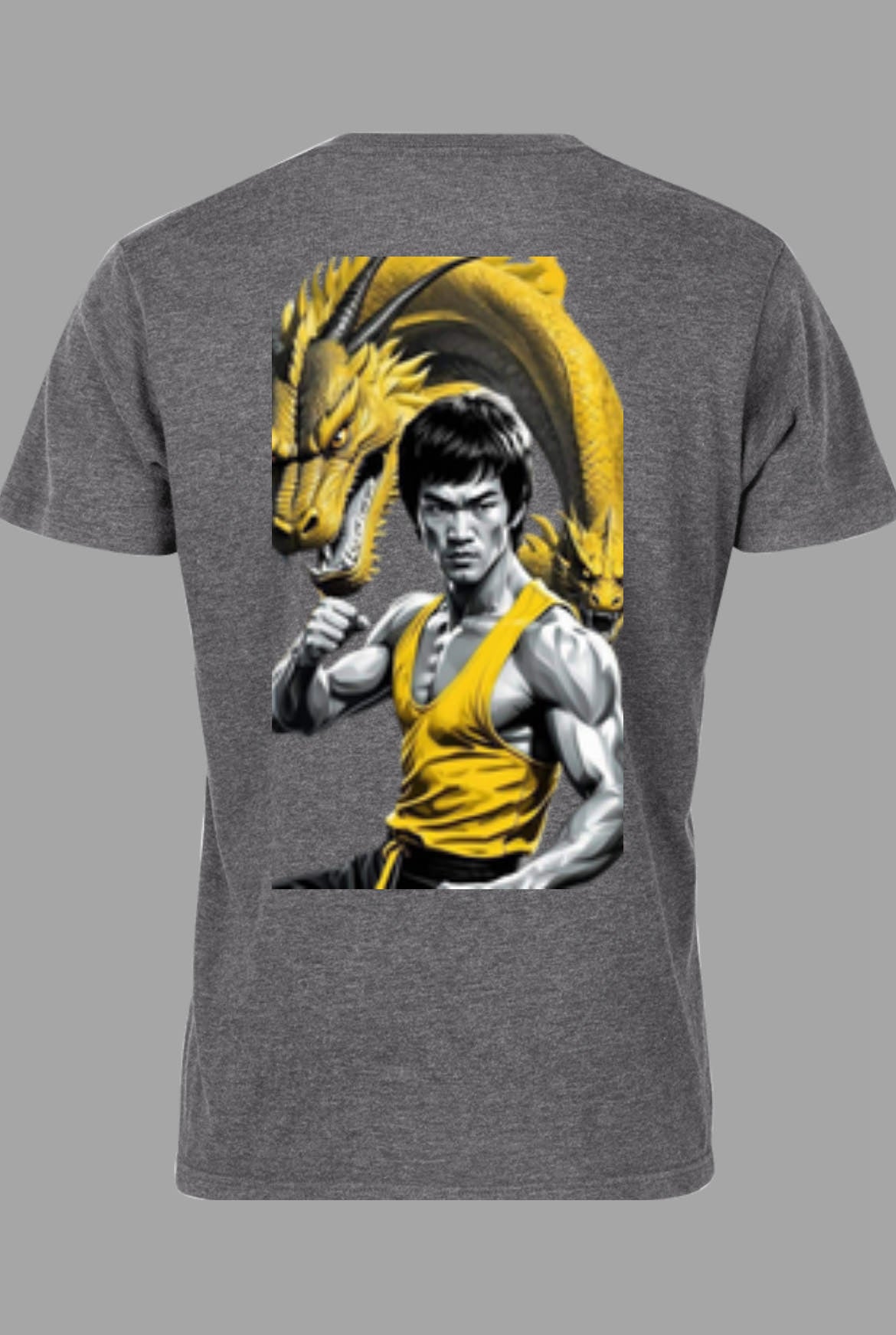 Graphic Tee DTF Golden Dragon